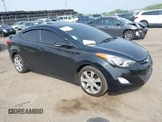 2012 Hyundai Elantra Limited with VIN KMHDH4AE8CU310045, listed as a IAAI auction lot 42498504 with 50,422 mi miles and . Bid and sale history available at DreamBid. Image 1.