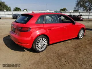 2016 Audi A3 e-tron Premium with VIN WAUUPBFF7GA163704, listed as a Copart auction lot 74254114 with 33,127 mi miles and Salvage Title. Bid and sale history available at carsss.com. Image 3.