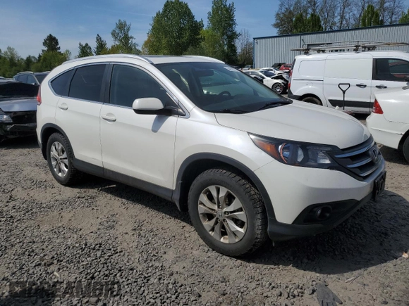 2013 Honda CR-V EX-L with VIN 5J6RM4H75DL001647, listed as a Copart auction lot 54002075 with 128,142 mi miles and Clean Title. Bid and sale history available at carsss.com. Image 4.