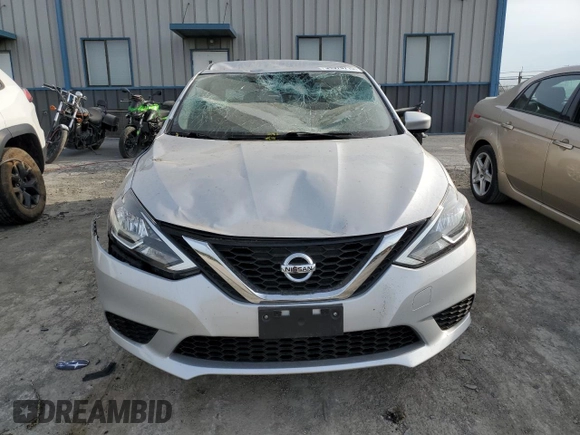 2017 Nissan Sentra S with VIN 3N1AB7AP6HY309527, listed as a Copart auction lot 54578715 with 52,341 mi miles and Salvage Title. Bid and sale history available at DreamBid. Image 5.