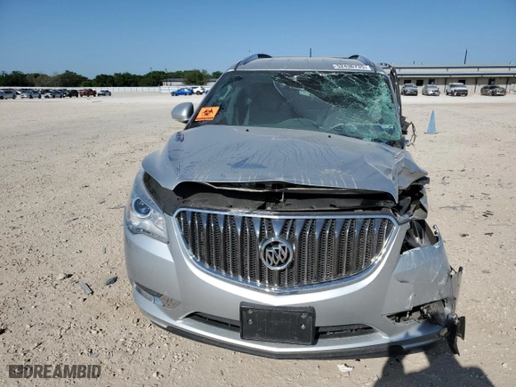 2015 Buick Enclave Leather with VIN 5GAKRBKD8FJ143535, listed as a Copart auction lot 52436735 with 67,498 mi miles and Salvage Title. Bid and sale history available at carsss.com. Image 5.