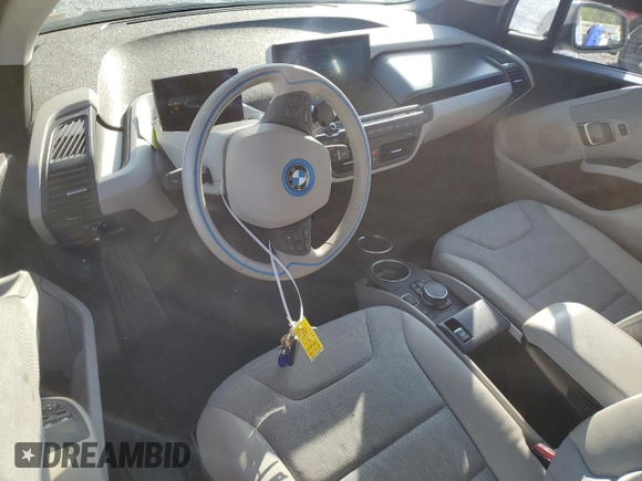 2015 BMW i3 with VIN WBY1Z4C53FV501645, listed as a Copart auction lot 52301145 with 61,740 mi miles and Salvage title. Bid and sale history available at DreamBid. Image 8.