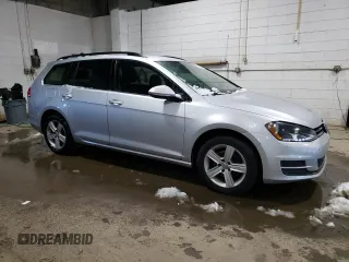 2015 Volkswagen Golf SportWagen TDI SE with VIN 3VWCA7AU6FM509341, listed as a Copart auction lot 43225544 with 181,215 mi miles. Bid and sale history available at carsss.com. Image 4.