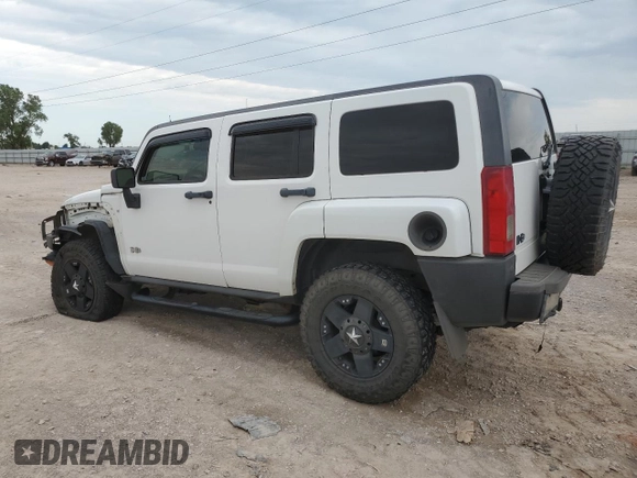 2008 Hummer H3 SUV with VIN 5GTEN13E988136735, listed as a Copart auction lot 65296724 with 216,108 mi miles and Salvage Title. Bid and sale history available at carsss.com. Image 2.
