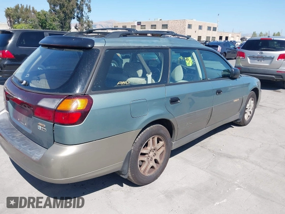 2003 Subaru Legacy Outback with VIN 4S3BH675936651604, listed as a IAAI auction lot 42404096 with 166,677 mi miles and . Bid and sale history available at DreamBid. Image 4.