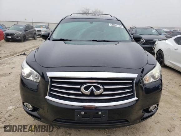 2015 Infiniti QX60 with VIN 5N1AL0MN4FC555537, listed as a Copart auction lot 43863275 with 113,159 mi miles and Salvage Title. Bid and sale history available at carsss.com. Image 5.