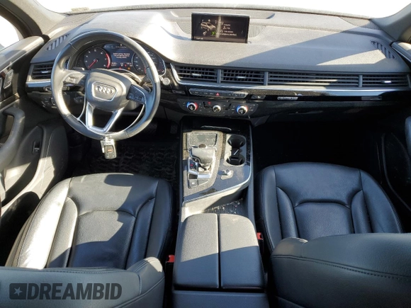 2019 Audi Q7 Premium with VIN WA1AAAF75KD011495, listed as a Copart auction lot 49677355 with 46,460 mi miles and Salvage title. Bid and sale history available at DreamBid. Image 8.