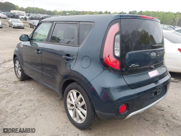 2017 Kia Soul + with VIN KNDJP3A57H7419283, listed as a IAAI auction lot 41930800 with 129,045 mi miles. Bid and sale history available at carsss.com. Image 3.
