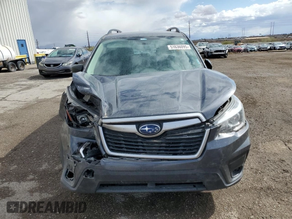 2020 Subaru Forester with VIN JF2SKADC7LH538036, listed as a Copart auction lot 51636095 with 94,685 mi miles and Salvage Title. Bid and sale history available at carsss.com. Image 5.