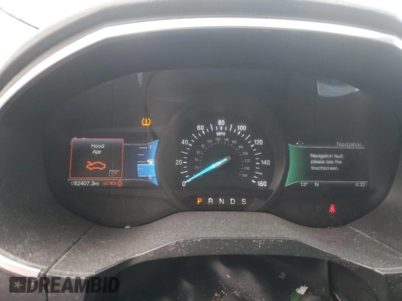 2015 Ford Edge Titanium with VIN 2FMPK4K9XFBB57470, listed as a Copart auction lot 53966505 with 82,407 mi miles and Salvage Title. Bid and sale history available at carsss.com. Image 9.