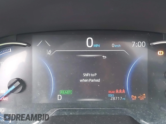 2021 Toyota RAV4 Hybrid XSE with VIN 4T3E6RFV0MU053245, listed as a IAAI auction lot 42426959 with 28,717 mi miles and . Bid and sale history available at DreamBid. Image 15.