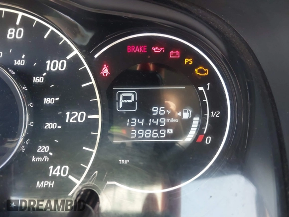 2016 Nissan Note S z VIN 3N1CE2CP2GL400046, wystawiony jako IAAI lot #42771984 z przebiegiem 134 149 mil mil oraz . Historia ofert i sprzedaży dostępna na DreamBid. Obrazek 7.