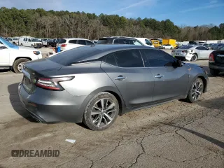 2020 Nissan Maxima SV with VIN 1N4AA6CV4LC362644, listed as a Copart auction lot 46708215 with 93,669 mi miles and Salvage Title. Bid and sale history available at carsss.com. Image 3.