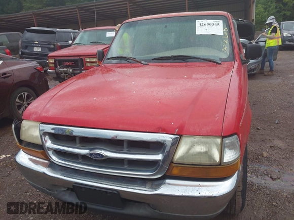 1999 Ford Ranger XLT with VIN 1FTYR14X3XPB59389, listed as a IAAI auction lot 42650345 with 225,145 mi miles and . Bid and sale history available at DreamBid. Image 6.