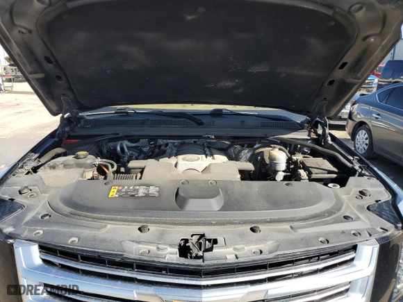 2017 Cadillac Escalade Platinum with VIN 1GYS4DKJ0HR383188, listed as a Copart auction lot 46273925 with 129,933 mi miles and Salvage Title. Bid and sale history available at carsss.com. Image 12.