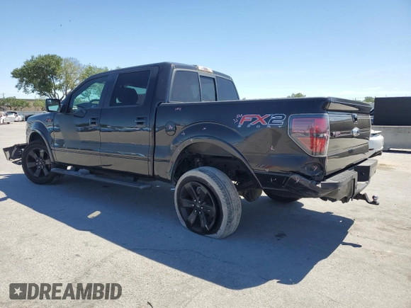 2014 Ford F-150 XL with VIN 1FTFW1CF4EFC48206, listed as a Copart auction lot 49866575 with 157,879 mi miles and Salvage Title. Bid and sale history available at carsss.com. Image 2.