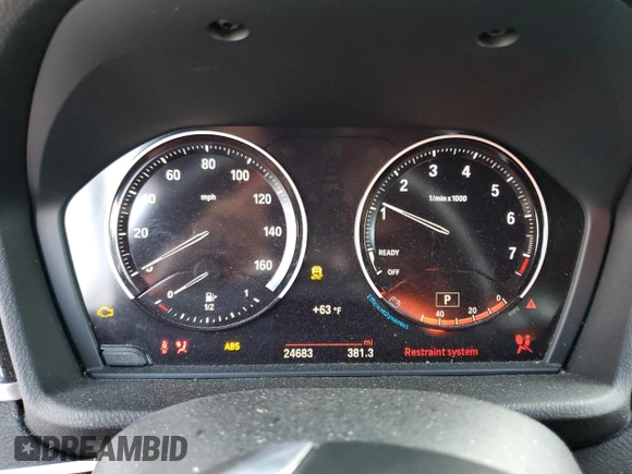 2018 BMW X2 sDrive28i with VIN WBXYJ3C30JEJ81762, listed as a Copart auction lot 37792413 with 24,683 mi miles. Bid and sale history available at carsss.com. Image 9.