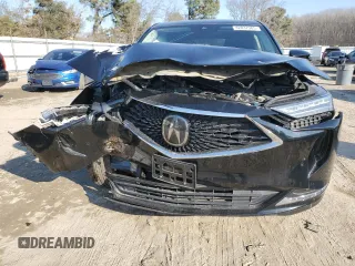 2022 Acura MDX w/Technology Package with VIN 5J8YE1H49NL037704, listed as a Copart auction lot 42837985 with 23,331 mi miles and Salvage Title. Bid and sale history available at carsss.com. Image 5.
