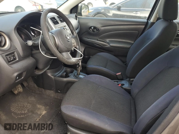 2012 Nissan Versa S with VIN 3N1CN7AP4CL827013, listed as a Copart auction lot 53342115 with 127,507 mi miles and Salvage Title. Bid and sale history available at carsss.com. Image 7.