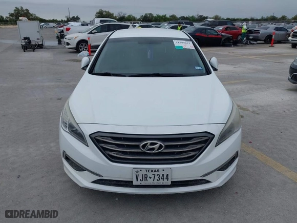 2015 Hyundai Sonata 2.4L Sport with VIN 5NPE34AF1FH042454, listed as a IAAI auction lot 41799812 with 132,859 mi miles. Bid and sale history available at carsss.com. Image 12.