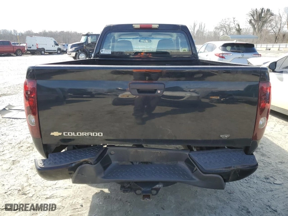 2006 Chevrolet Colorado LS with VIN 1GCCS198168278325, listed as a Copart auction lot 45942605 with 95,552 mi miles and Salvage Title. Bid and sale history available at carsss.com. Image 6.