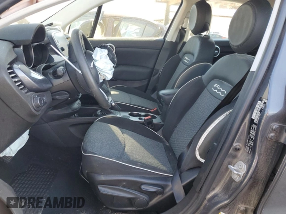 2018 FIAT 500X Pop with VIN ZFBCFXAB2JP656443, listed as a Copart auction lot 85774244 with 137,405 mi miles and Salvage title. Bid and sale history available at DreamBid. Image 7.