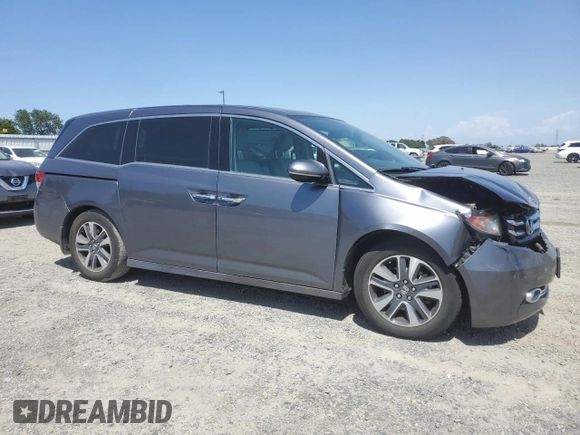 2016 Honda Odyssey Touring Elite с VIN 5FNRL5H98GB080948, выставлен на аукционе Copart как лот 58978135 с пробегом 94 370 миль миль и Списание • Salvage title. История ставок и продаж доступна на DreamBid. Изображение 4.