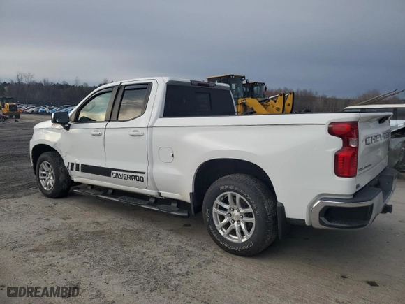 2019 Chevrolet Silverado 1500 LT with VIN 1GCRYDED1KZ252275, listed as a Copart auction lot 52880545 with 88,818 mi miles and Salvage Title. Bid and sale history available at carsss.com. Image 2.