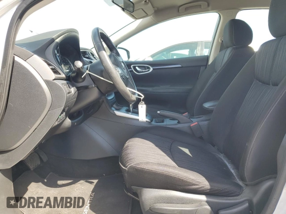 2017 Nissan Sentra SV with VIN 3N1AB7AP3HL719957, listed as a Copart auction lot 44334935 with 72,485 mi miles and Salvage Title. Bid and sale history available at carsss.com. Image 7.