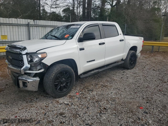 2021 Toyota Tundra 2WD SR5 with VIN 5TFEY5F16MX288101, listed as a Copart auction lot 46713405 with 83,485 mi miles and Salvage Title. Bid and sale history available at carsss.com. Image 1.