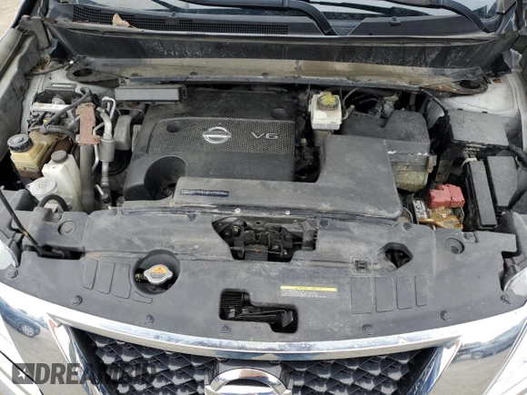 2016 Nissan Pathfinder SV with VIN 5N1AR2MM2GC604513, listed as a Copart auction lot 52271725 with 127,336 mi miles and Clean Title. Bid and sale history available at carsss.com. Image 12.