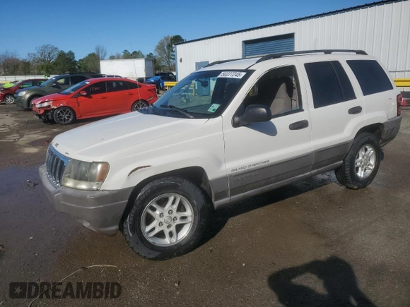 2003 Jeep Grand Cherokee Laredo with VIN 1J4GX48S73C520104, listed as a Copart auction lot 50227245 with 262,348 mi miles and Salvage Title. Bid and sale history available at carsss.com. Image 1.