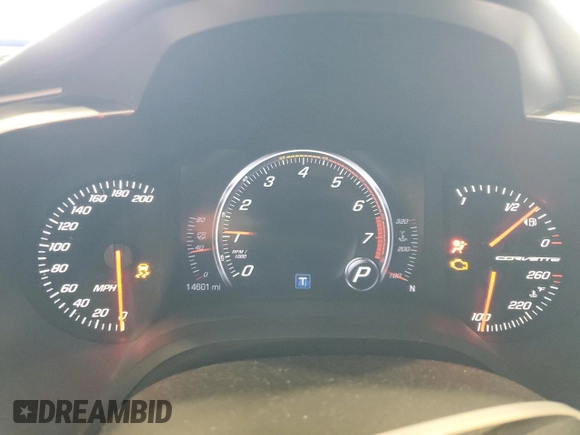 2017 Chevrolet Corvette with VIN 1G1Y12D7XH5113769, listed as a Copart auction lot 84161744 with 14,601 mi miles and Salvage title. Bid and sale history available at DreamBid. Image 9.