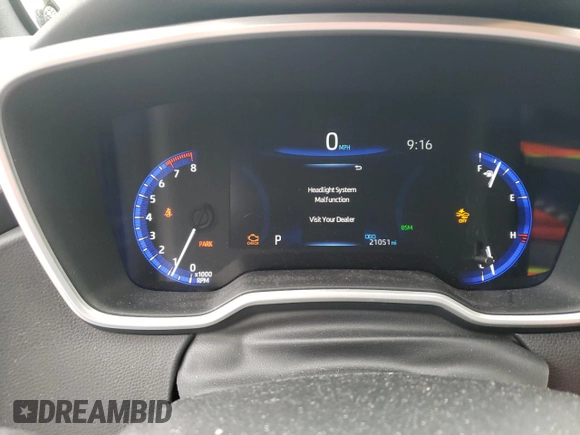 2019 Toyota Corolla Hatchback SE with VIN JTNK4RBEXK3051691, listed as a Copart auction lot 77159164 with 21,051 mi miles and Salvage Title. Bid and sale history available at carsss.com. Image 9.