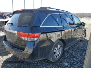 2016 Honda Odyssey EX-L with VIN 5FNRL5H63GB013440, listed as a Copart auction lot 42744235 with Not Provided miles and Salvage Title. Bid and sale history available at DreamBid. Image 3.