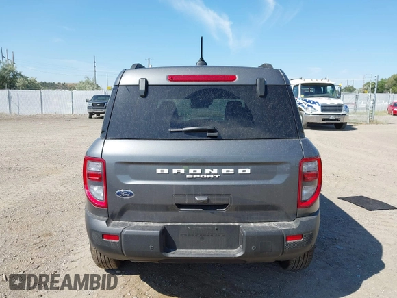 2025 Ford Bronco Sport Big Bend with VIN 3FMCR9BN1SRE57558, listed as a IAAI auction lot 42592590 with 5,121 mi miles and . Bid and sale history available at DreamBid. Image 17.