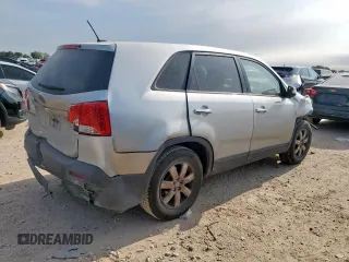 2013 Kia Sorento LX with VIN 5XYKT3A12DG370116, listed as a Copart auction lot 57598675 with 203,902 mi miles and Salvage title. Bid and sale history available at DreamBid. Image 3.