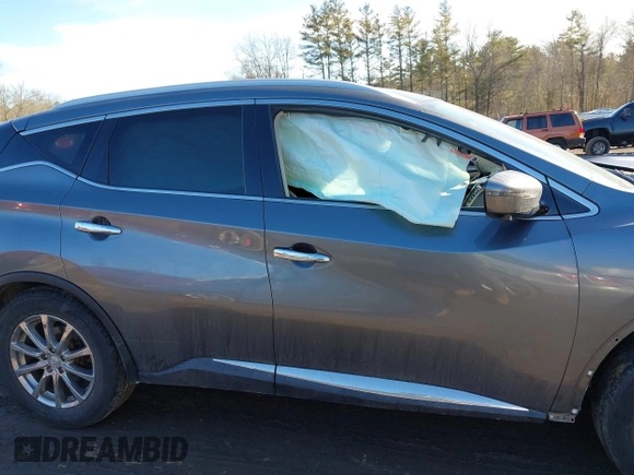 2017 Nissan Murano SL with VIN 5N1AZ2MH8HN100444, listed as a IAAI auction lot 41565075 with 83,520 mi miles and . Bid and sale history available at DreamBid. Image 13.
