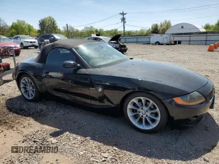 2003 BMW Z4 2.5i with VIN 4USBT33443LS46515, listed as a Copart auction lot 54763745 with Not provided miles and Salvage title. Bid and sale history available at DreamBid. Image 4.