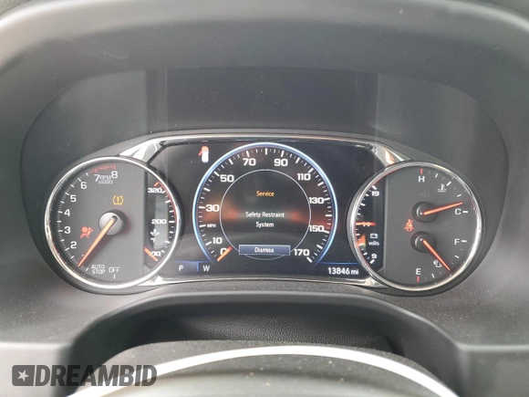 2021 GMC Acadia Denali with VIN 1GKKNPLS9MZ207900, listed as a Copart auction lot 44446035 with 13,846 mi miles and Salvage Title. Bid and sale history available at carsss.com. Image 9.