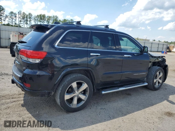 2016 Jeep Grand Cherokee Overland with VIN 1C4RJFCM9GC302353, listed as a Copart auction lot 58789604 with 87,826 mi miles and Clean title. Bid and sale history available at DreamBid. Image 3.