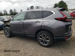 2021 Honda CR-V EX-L with VIN 2HKRW2H80MH618004, listed as a Copart auction lot 53980895 with 48,072 mi miles and Salvage Title. Bid and sale history available at DreamBid. Image 2.