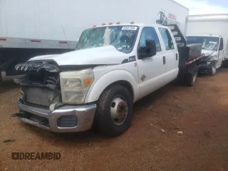 2015 Ford F-350 XL с VIN 1FD8W3GT2FEA96143, выставлен на аукционе Copart как лот 63651435 с пробегом Не указан миль и Списание • Salvage title. История ставок и продаж доступна на DreamBid. Изображение 1.