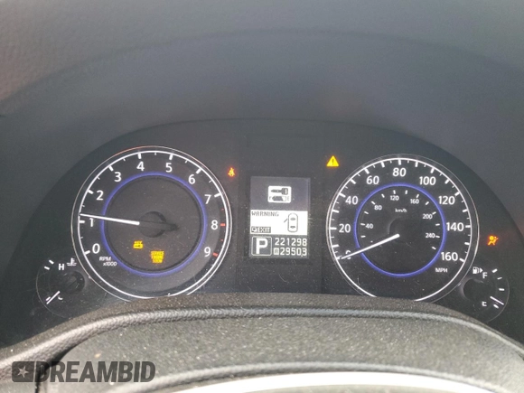 2011 Infiniti G25 x with VIN JN1DV6ARXBM451521, listed as a Copart auction lot 83102564 with 221,298 mi miles and Salvage Title. Bid and sale history available at DreamBid. Image 9.