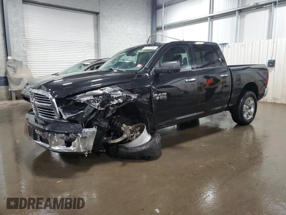 2016 Ram 1500 Big Horn with VIN 3C6RR7LT6GG219957, listed as a Copart auction lot 61367465 with 64,253 mi miles and Salvage title. Bid and sale history available at DreamBid. Image 1.
