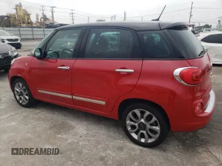 2015 FIAT 500L Lounge with VIN ZFBCFACH1FZ030599, listed as a Copart auction lot 75400814 with 94,580 mi miles and Clean Title. Bid and sale history available at carsss.com. Image 2.