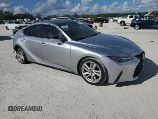 2022 Lexus IS with VIN JTHAA1D25N5120551, listed as a Copart auction lot 88693305 with 30,702 mi miles and Non Repairable. Bid and sale history available at carsss.com. Image 4.
