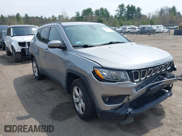 2018 Jeep Compass Altitude с VIN 3C4NJDBBXJT313666, выставлен на аукционе IAAI как лот 42112041 с пробегом 163 110 миль миль и . История ставок и продаж доступна на DreamBid. Изображение 12.