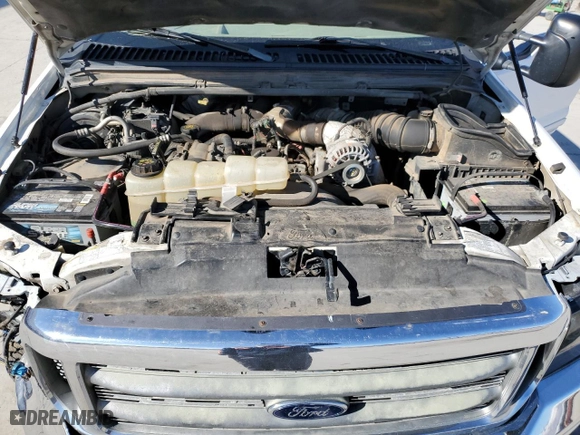 2001 Ford Super Duty F-250 XL with VIN 1FTNW21F21EB68990, listed as a Copart auction lot 46443375 with 311,304 mi miles and Salvage Title. Bid and sale history available at carsss.com. Image 11.