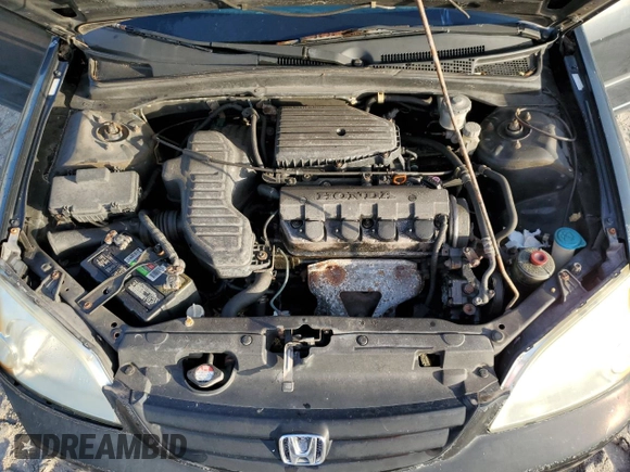 2001 Honda Civic with VIN 1HGES15231L060100, listed as a Copart auction lot 76254824 with Not provided miles and Clean title. Bid and sale history available at DreamBid. Image 11.